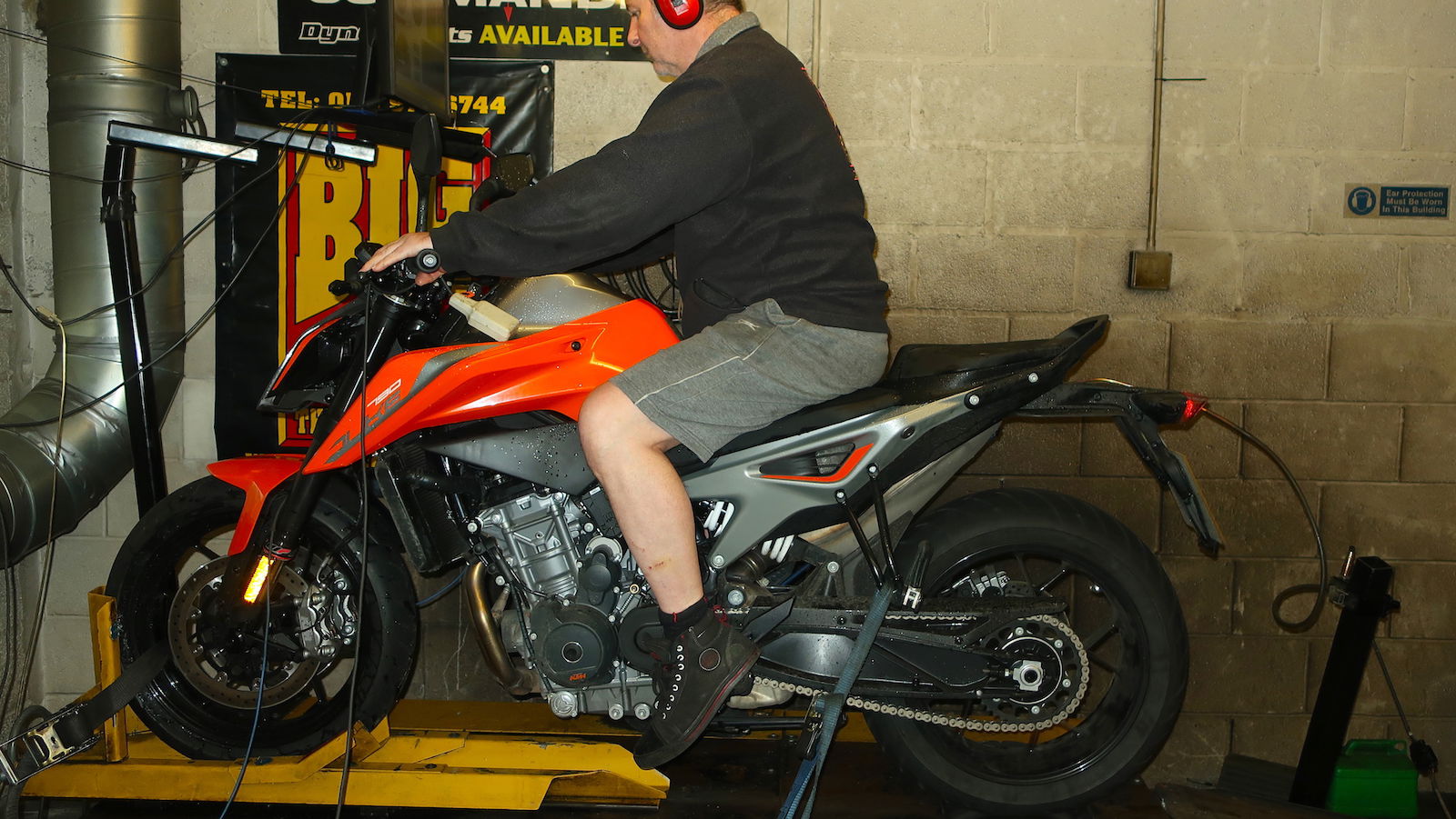 KTM 790 Duke dyno